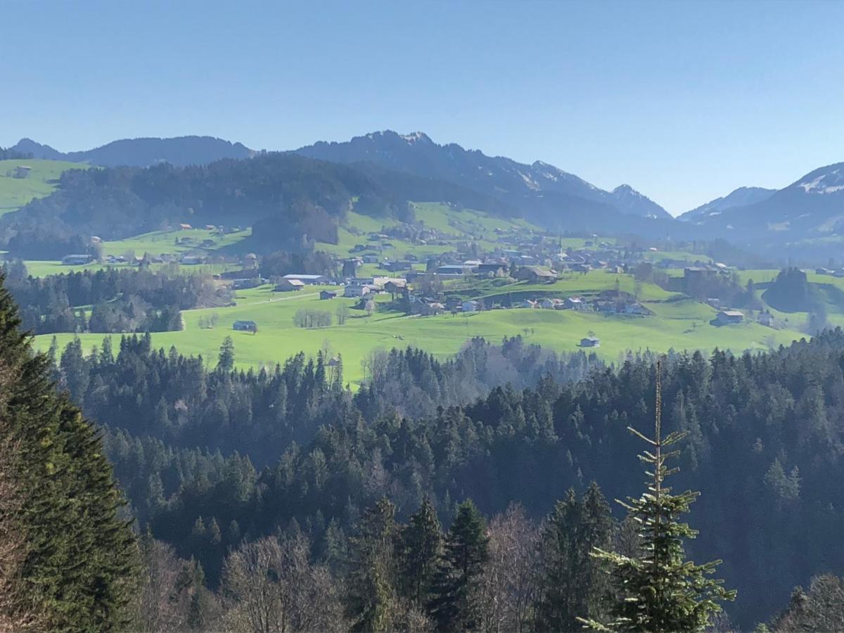 Ferienhaus Am Waldrand Von Egg Bregenzer Wald ภายนอก รูปภาพ